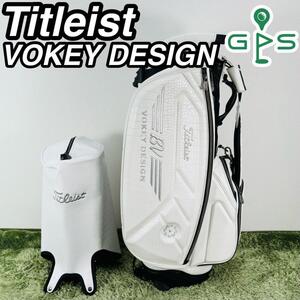 タイトリスト ボーケイデザイン キャディバッグ スタンド式 限定商品 クロコ調 Titleist VOKEYDESIGN