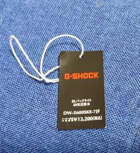 新品 プライスタグのみ CASIO G-SHOCK 【 DW-5600SKE-7JF 】 Gショック 管理No.28