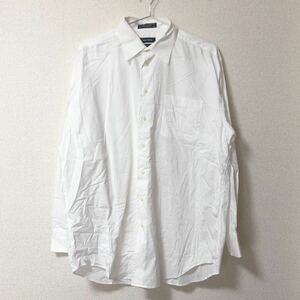 ノーティカ　長袖シャツ　ドレスシャツ　白　ホワイト　メンズ　16サイズ　Lサイズ