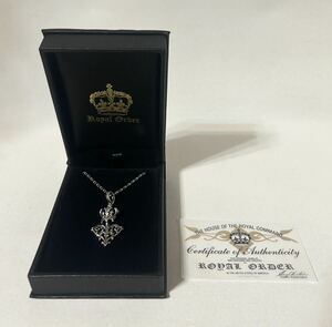 ロイヤルオーダー Royal Order ネックレス クラウン ハート