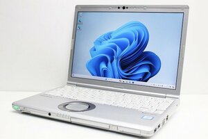 1円スタート ノートパソコン Windows11 Panasonic レッツノート CF-SV7 DVDマルチ 第8世代 Core i5 SSD256GB メモリ8GB Windows10 カメラ