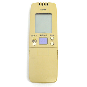 【中古】【ゆうパケット対応】SANYO製 エアコンリモコン RCS-GA1DE [管理:1150017265]