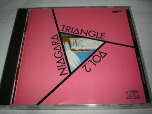 【35DH 2】ナイアガラ・トライアングル VOL.2 NIAGARA TRIANGLE VOL.2 佐野元春 杉真里 大滝詠一 税表記なし 3500円盤 ONE POINT CSR 刻印 