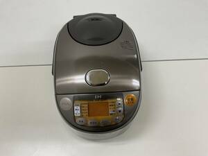 【A344】中古品　ZOJIRUSHI　象印　IH炊飯ジャー　NP-VU10型　1.0L　2017年製　TDダークブラウン　動作確認済