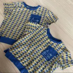 モイモルン　Tシャツ　2枚セット　110  120  ペア　子供服　兄弟　姉弟