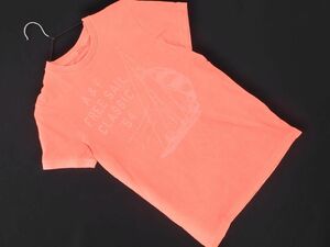 Abercrombie & Fitch アバクロンビー＆フィッチ プリント Tシャツ sizeS/オレンジ ■◆ ☆ efa5 メンズ