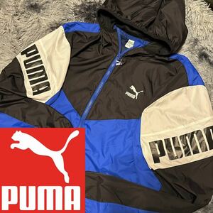 廃盤 2015年製【PUMA 超軽量 WIND RUNNER JACKET PARKA ナイロンジャケット XLサイズ】clyde suede disc mij japan soma vintage magforlia