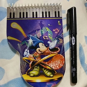 【9】東京ディズニーシー●ミッキーマウス●メモ帳