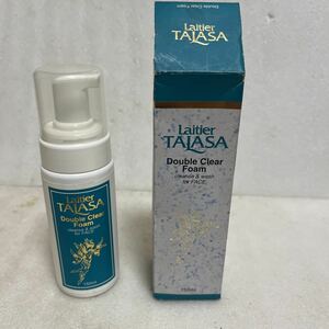 未使用保管品 Laitier レチエ TALASA タラサ ダブルクリアフォーム フェイスクレンジング&ウォッシュ 洗顔料 150ml