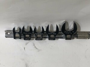 中古品 ハンドツール Snap-on スナップオン クローフットオープンレンチ FCOM- ※5pcs 自動車 オートバイ メンテンナンス ITSLBJKT3NJ4