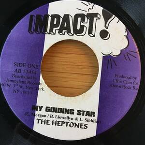 The Heptones - Augustus Pablo / My Guiding Star - My Guiding Red　[Impact! - AB 51454]