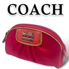 COACH コーチ ポーチ ナイロン コスメポーチ レディース ミニポーチ