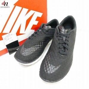 NIKE ナイキ FREE HYPERVENOM LOW フリー ハイパーベノム メッシュ スニーカー BLACK/BLACK-IVORY-GAME ROYAL 28cm