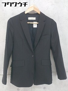 ◇ Spick & Span スピック＆スパン ウール100% 長袖 ジャケット サイズ36 ブラック レディース