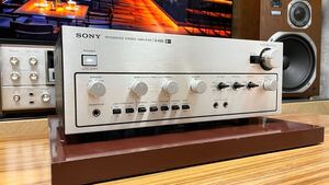 SONY ソニー TA-4650 プリメインアンプ V-FET FET アンプ　LED仕様 SP交換　アンプ整備　メンテナンス品　