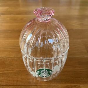 未使用 スターバックス SAKURA 2022 グラス キャニスター STARBUCKS スタバ 桜 さくら スタバ