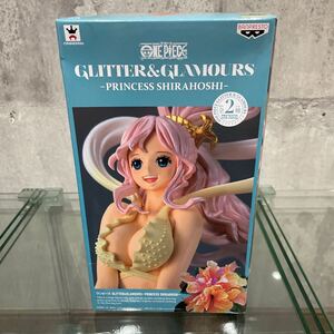 ◯未開封 Glitter&Glamours しらほし姫 フィギュア Bカラー ONE PIECE SHIRAHOSHI 2F棚上