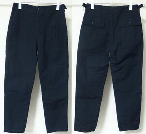 Engineered Garments エンジニアードガーメンツ Fatigue Pant Cotton Double Cloth ファティーグ パンツ 34 紺