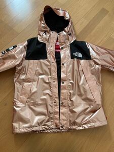 supreme THE NORTH FACE コラボ mountain jacket ローズゴールド