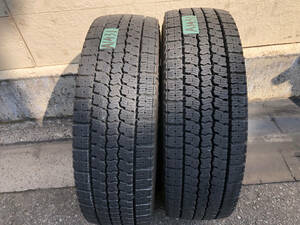 【中古タイヤ A1431】2021年製 8.5分山 トーヨータイヤ 265/60R22.5 143/140J M919　 2本セット