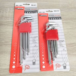 工具セット まとめ売り 六角レンチセット 2種類 ボールポイント 新品 大工道具 DIY 