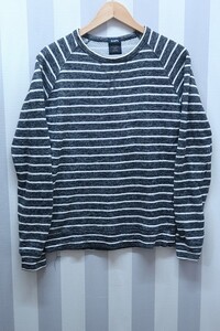 2-6235A/SHIPSFLANDERS LINEN ラグランボーダーニット シップス 