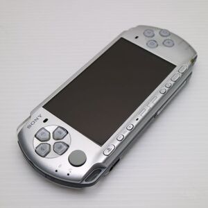 美品 PSP-3000 ミスティック・シルバー 即日発送 game SONY PlayStation Portable 本体 あすつく 土日祝発送OK