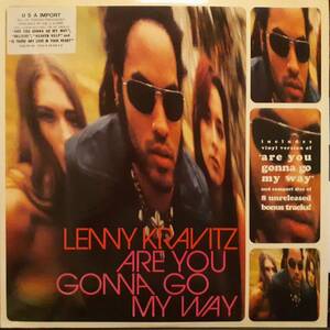 限定クリア盤 米VIRGINオリジLP！Lenny Kravitz / Are You Gonna Go My Way 1993年 7243 8 39169 00 レニー・クラヴィッツ 自由への疾走