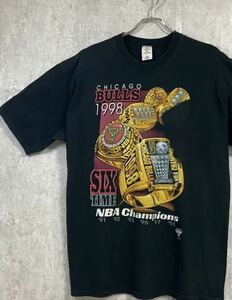 3151 NBA CHICAGO bulls 1998 Tシャツ　XL