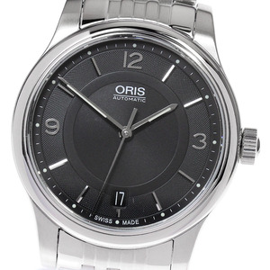 オリス ORIS 7578 クラシック デイト 自動巻き メンズ 良品 保証書付き_827388