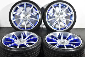 ☆SKY FORGED S220 24インチ☆PCD120 9J +10 10J +15☆ピレリ PZERO NERO☆255/30R24 285/30R24☆ロールスロイス レイス ゴースト ドーン☆