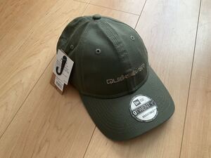 新品 フリースーサイズ　ニューエラ クイックシルバー　カーキ　NEW ERA 9TWENTY QUICKSILVER 定価5280円