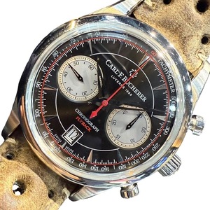 CARL F. BUCHERER MANERO FLYBACK カール F. ブヘラ マネロ フライバック 00.10919.08.33.02 ステンレススチール 腕時計 メンズ 中古