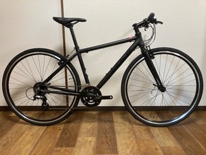 未使用品 美車！FUJI フジ RAIZ ライズ 17 MatteBlack クロスバイク