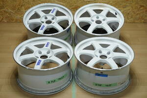 H768【希少】RAYS VOLK TE37 ☆ PCD114.3 8.5J+40 9.5J+40 当時物 ドリフト JDM