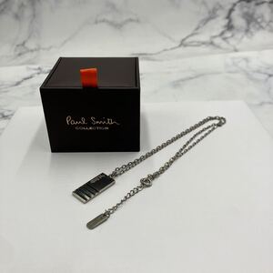 $【売り切り】Paul Smith ポールスミス ネックレス ブランドアクセサリー プレートトップ ペンダント シェル 箱付属