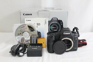 【8nP10004D】★1円スタート★canonキャノン★EOS 5D Mark Ⅱ★デジタルカメラ★ブラック★元箱付き★ストラップ付★動作品★現状品