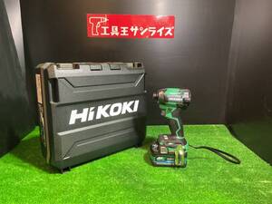 ■HiKOKI(ハイコーキ)【2024年モデル】36V 充電式 インパクトドライバ グリーン ■　未使用品