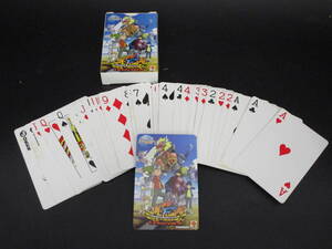 即決　degimon デジモン フロンティア PLAYING CARDS カードゲーム　汚れ有　送料350円　（BXKL