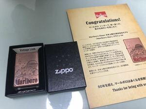 Marlboro マルボロ Zippo 上陸50周年記念モデル 非売品