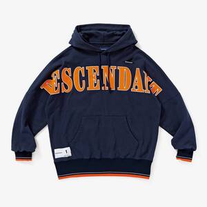 希少★新品本物【紺★2】★BREACH HOODED SWEATSHIRT ブリーチフーデッド パーカー正規店購入 ディセンダント 限定入手困難DESCENDANT 19AW