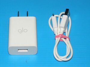 【純正/使用少なし】☆glo(グロー) Model：G003の充電器 (ACアダプタ/送料：140円～)