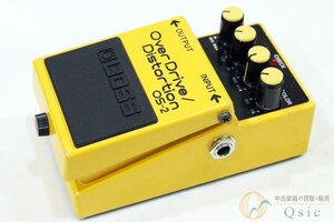 [良品] BOSS OS-2 OverDrive/Distortion 2種類の歪みをブレンドした幅広いサウンドが魅力 [XK489]