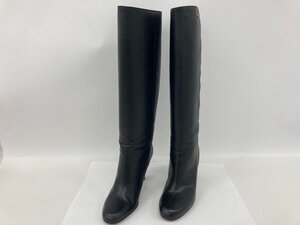 GUCCI グッチ ロングブーツ インターロッキングG 296261 サイズ36 1/2【DAAGC012】