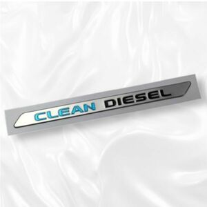 三菱 エンブレム 海外仕様 CLEAN DIESEL クリーンディーゼル リア エクリプスクロス GK9W パジェロ V98W デリカ D:5 CV1W 新品 未使用