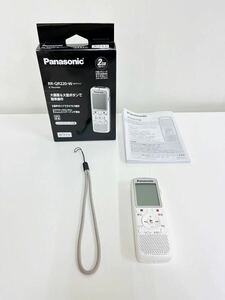 ★1円 〜 Panasonic パナソニック ICレコーダー ボイスレコーダー RR-QR220 大画面 大型ボタン 2GB 売り切り！