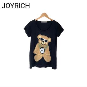 JOYRICH　アニマルTシャツ　プリント　クマ　レディース　ファンキー　XS