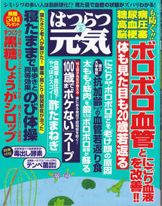 0589【150円+送料200円】芸文社「はつらつ元気 2016年6月号」特集「ボロボロ血管とにごり血液を改善 ! 」