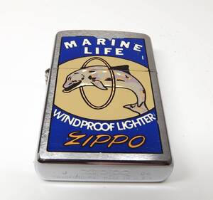 Zippo　MARINE　LIFE　イルカ　2004