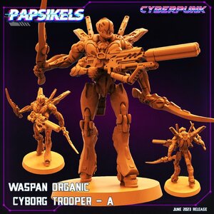 WASPAN ORGANIC CYBORG TROOPER A